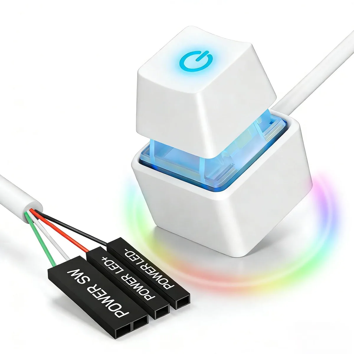  CyberPrism External Power Button .5W 2M Cable — product photo