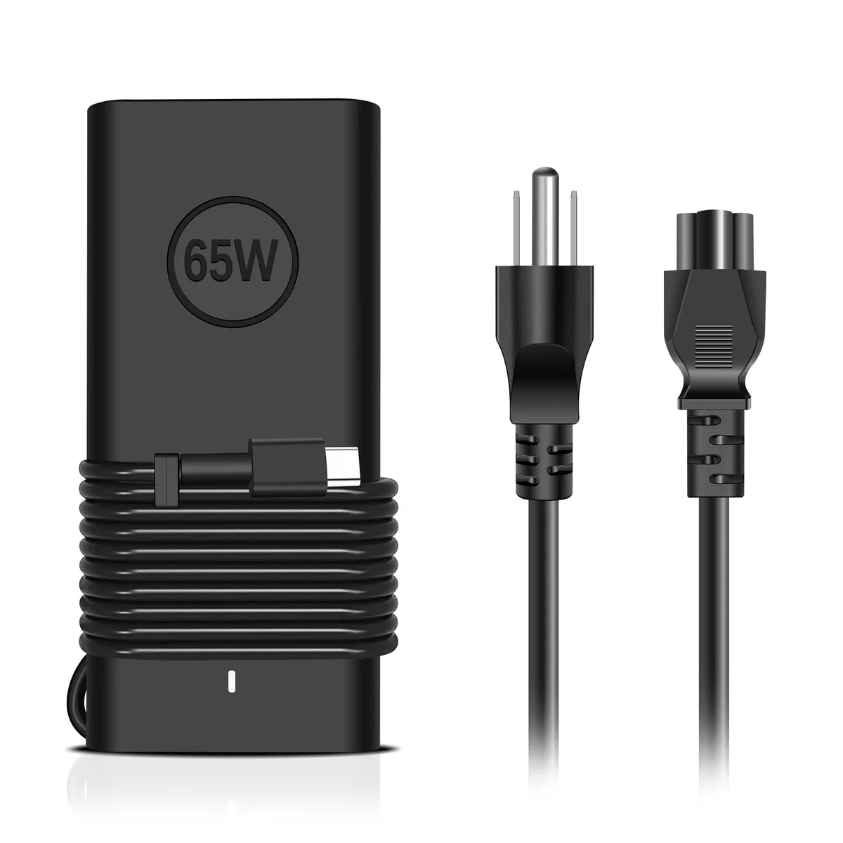  Dell PD-65W 65W USB-C Power Adapter Black — product photo