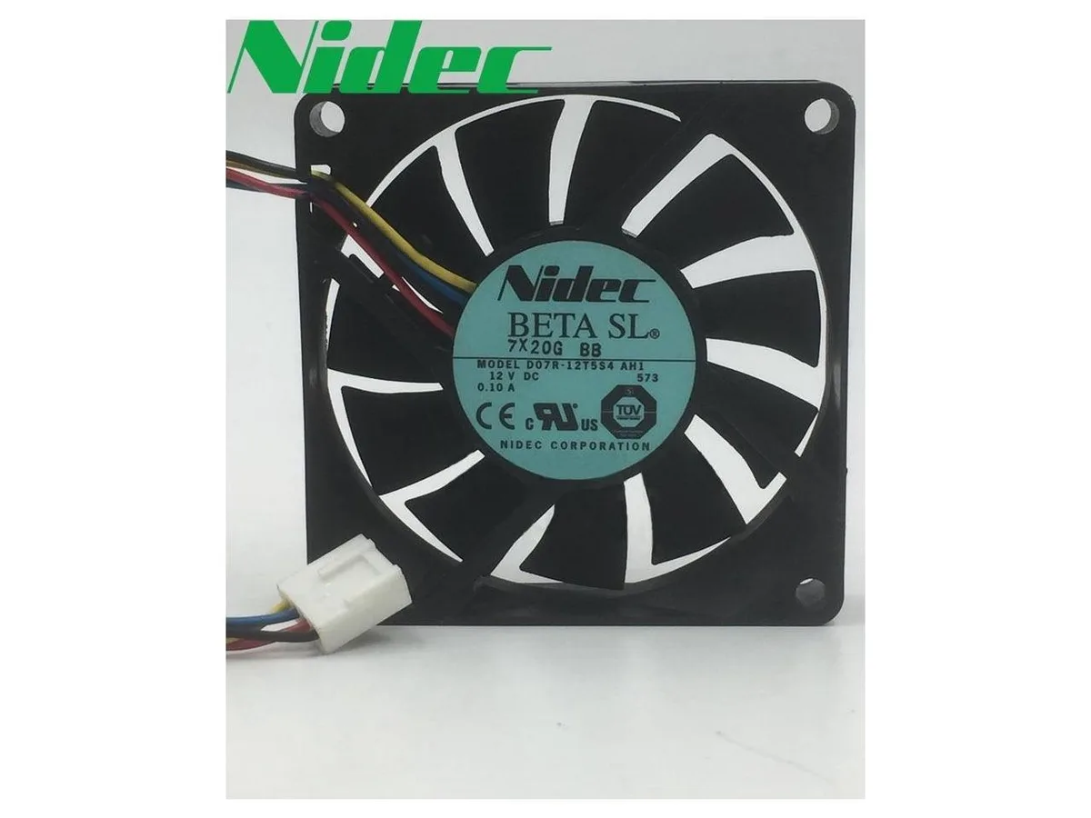 Fans Fans D07R-12T5S4 AH1 12V 0.10A 7CM 7015 PWM case fan — product photo