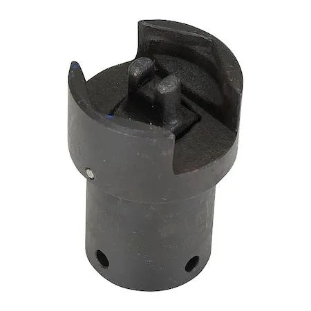 Chrome alloy steel drum bung impact socket with 1/2 inch drive