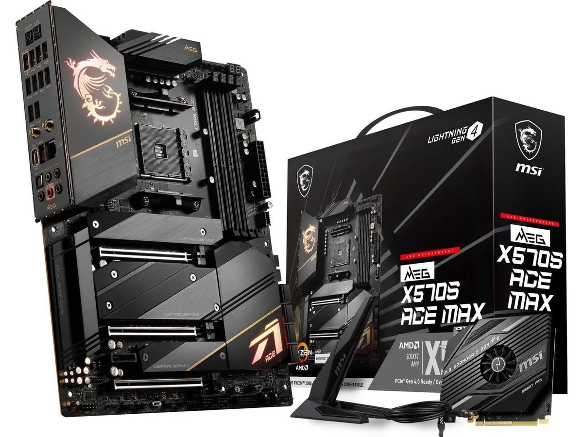 MSI MSI MEG X570S ACE MAX AMD motherboard — product photo