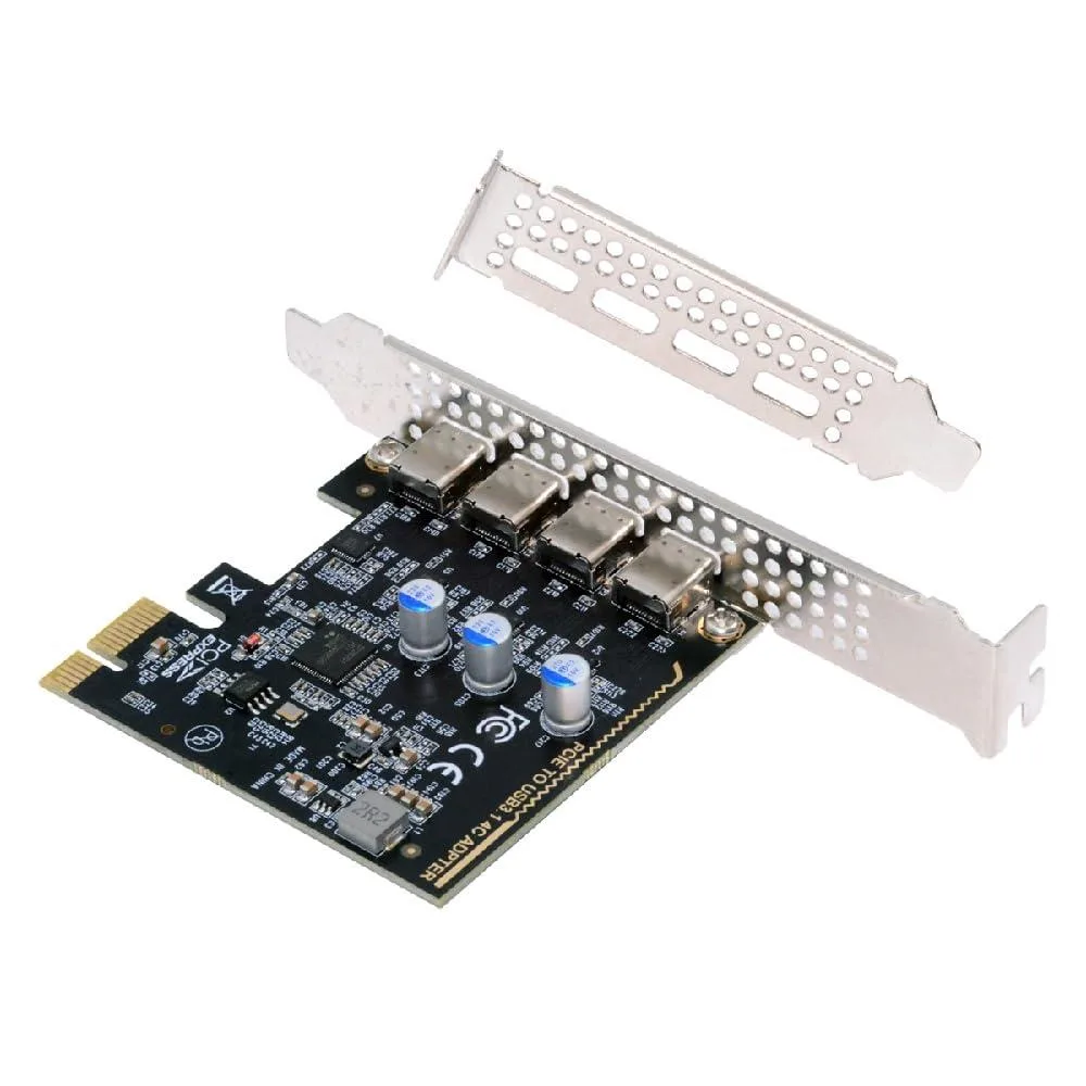 LORDWORLD LORDWORLD 5Gbps USB 3.1 Gen1 4-Port PCIe Card uPD720201 Low Profile Bracket — product photo