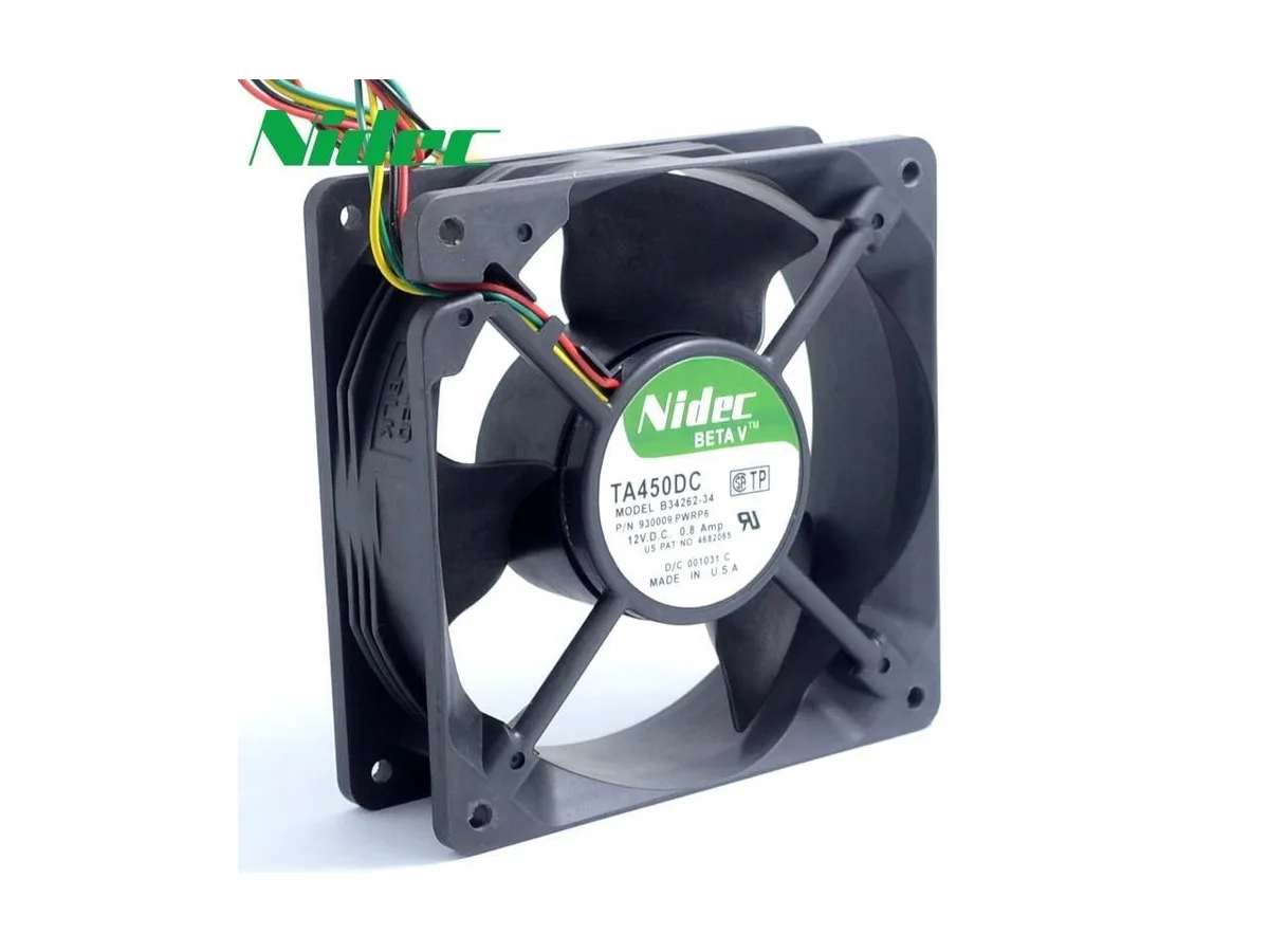 Fans Fans TA450DC B34262-34 12V .8A 12038 120x120x38mm case fan — product photo