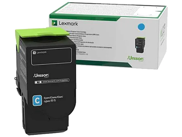 Lexmark Lexmark 78C10C0 Cyan Toner Cartridge 1400 Pages — foto del producto