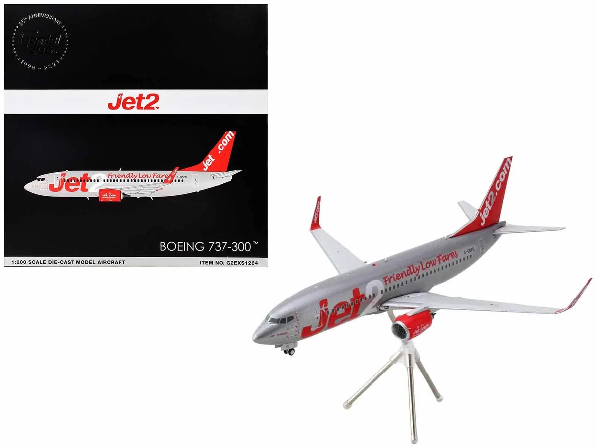 GeminiJets GeminiJets Boeing 737-300 Jet2 1/200 Diecast Model Airplane — product photo