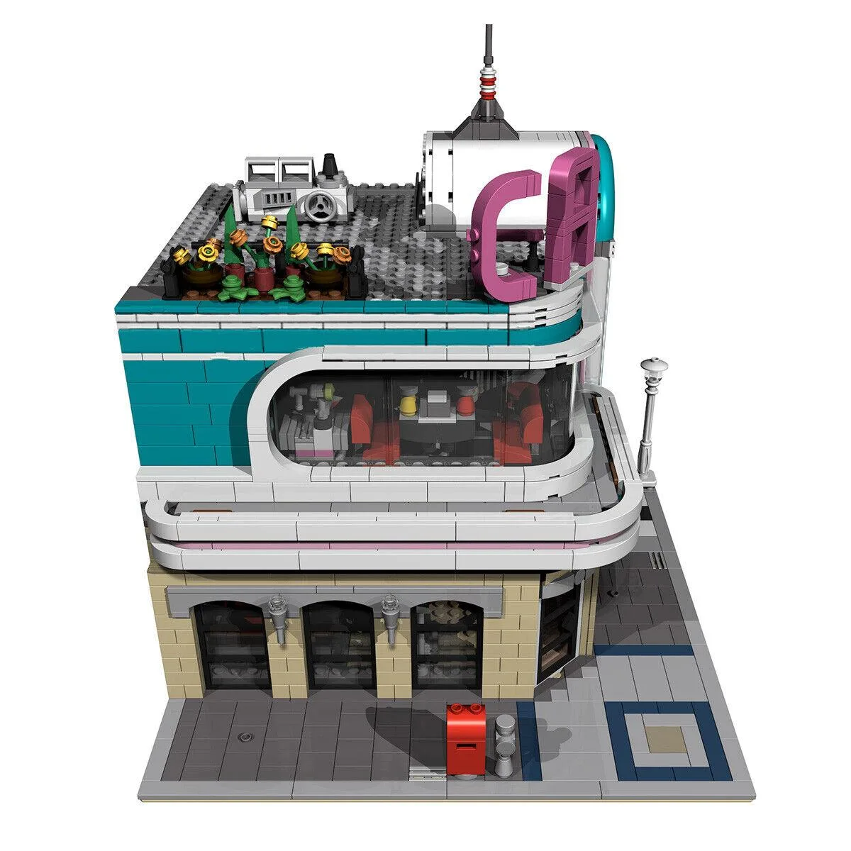 ZITIANYOUBUILD ZITIANYOUBUILD C4750 Modular Building: Gym &amp; Diner 2013 Parts — product photo