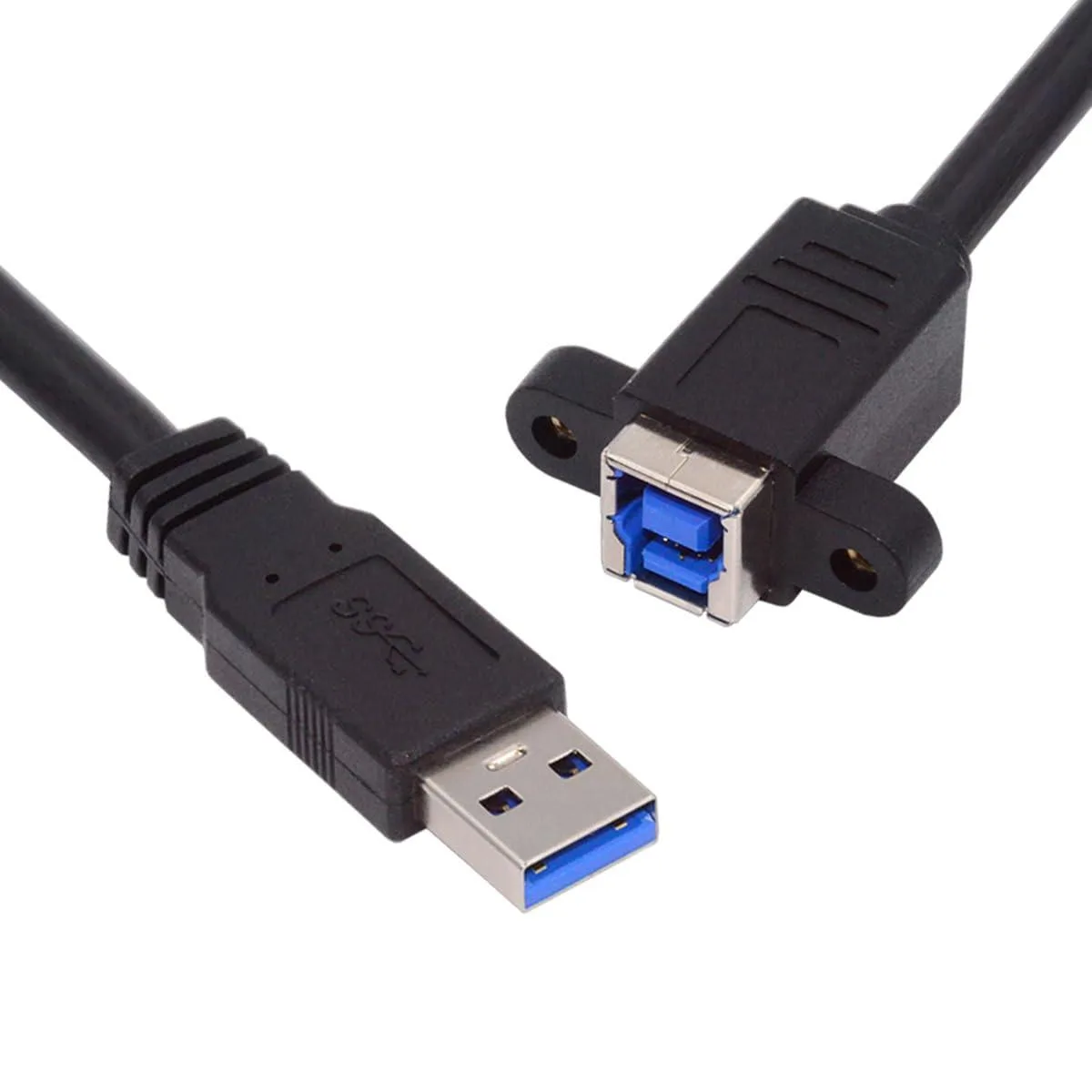 Vszerda Vszerda USB 3.0 Type-B Female to Type-A Male Panel Mount Cable 30cm — product photo