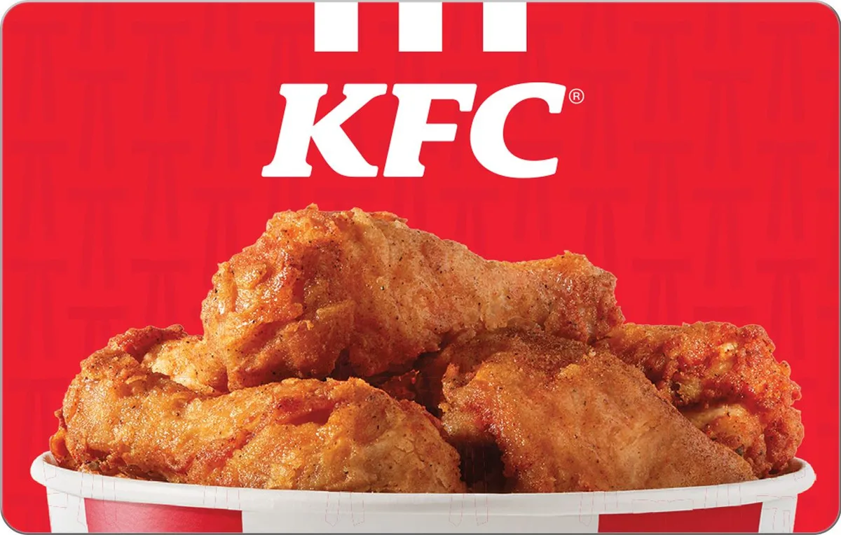 KFC KFC KFC5000 Restaurant Gift Card $50.00 Email Delivery — product photo
