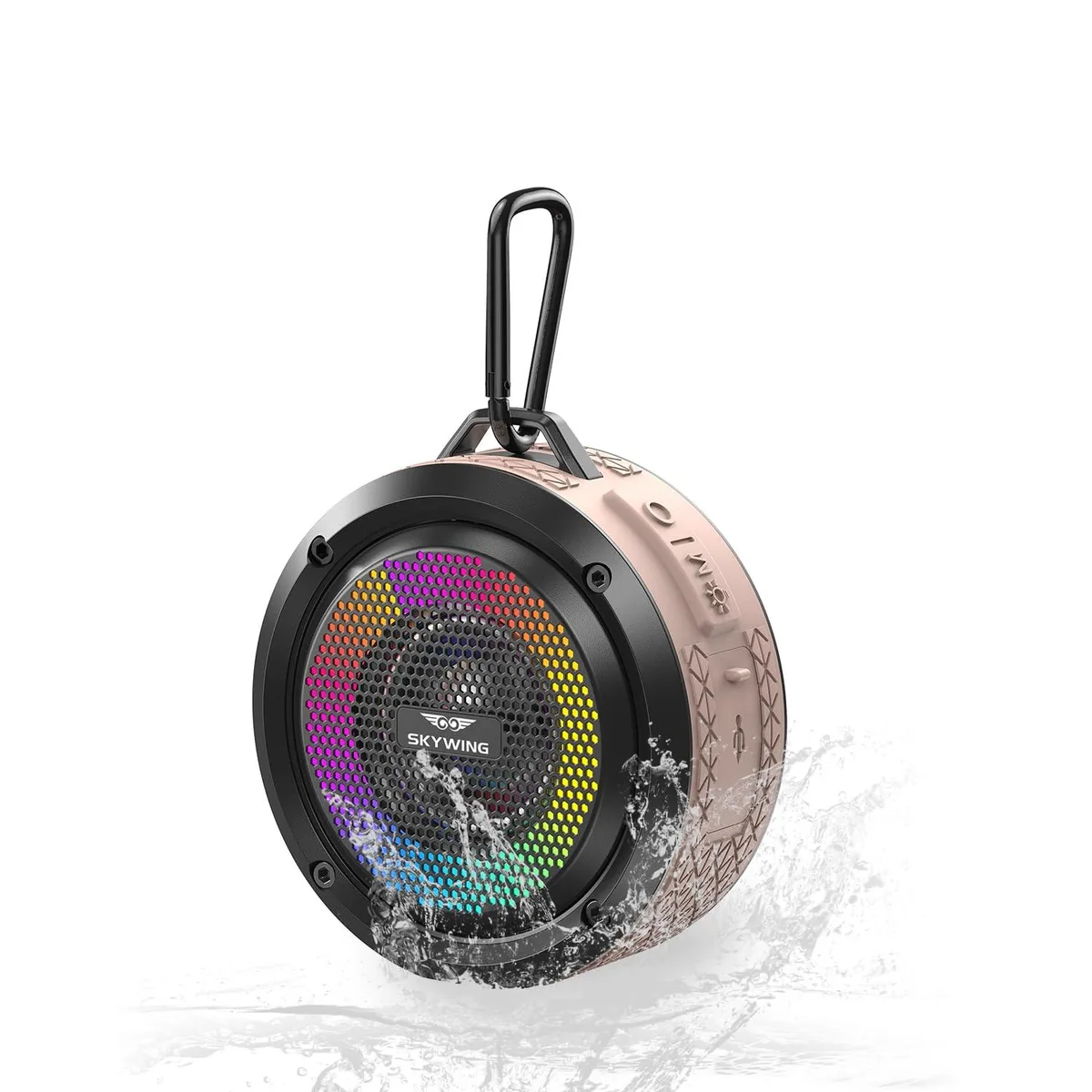 SKYWING S6 Portable Speaker Pink IPX7 5W Bluetooth 5.0 20h — product photo