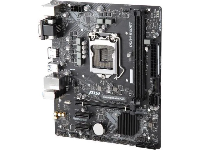 MSI MSI H310M PRO-VDH PLUS Intel Motherboard — product photo