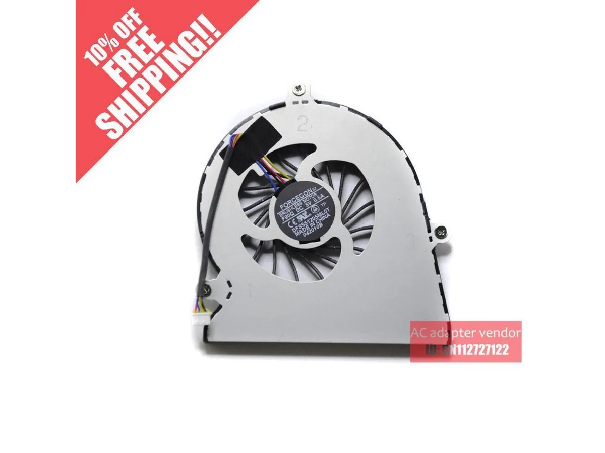 Fans Fans laptop CPU fan for Lenovo IdeaPad Y560 Y560A Y560P — product photo
