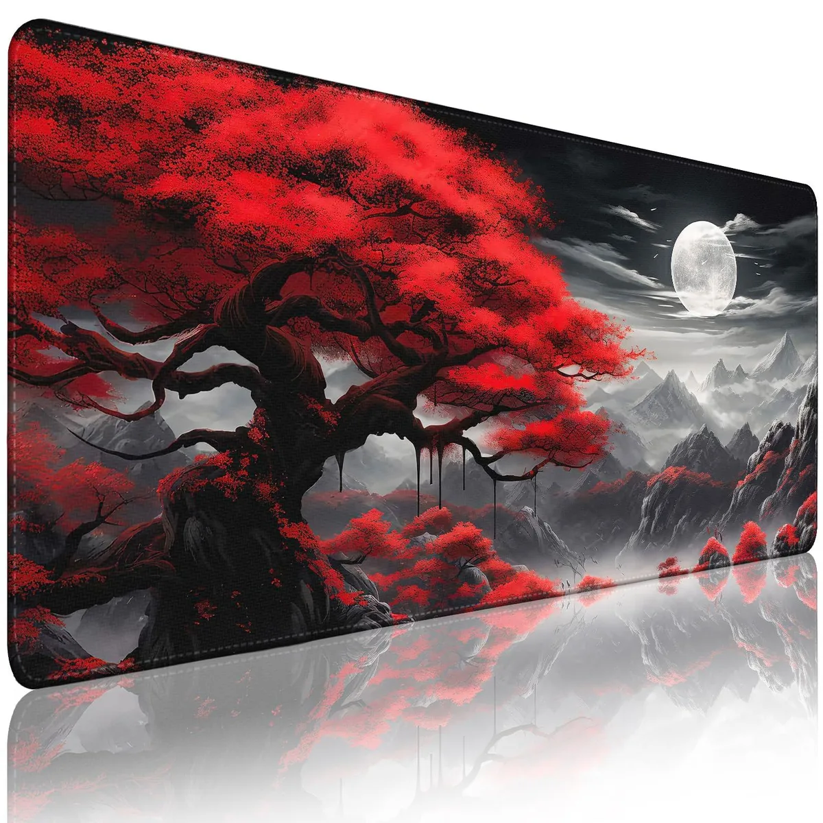  Yuhijoy ytanksbd-002 Full-Moon Mouse Pad 31.5 x 11.8 in — product photo