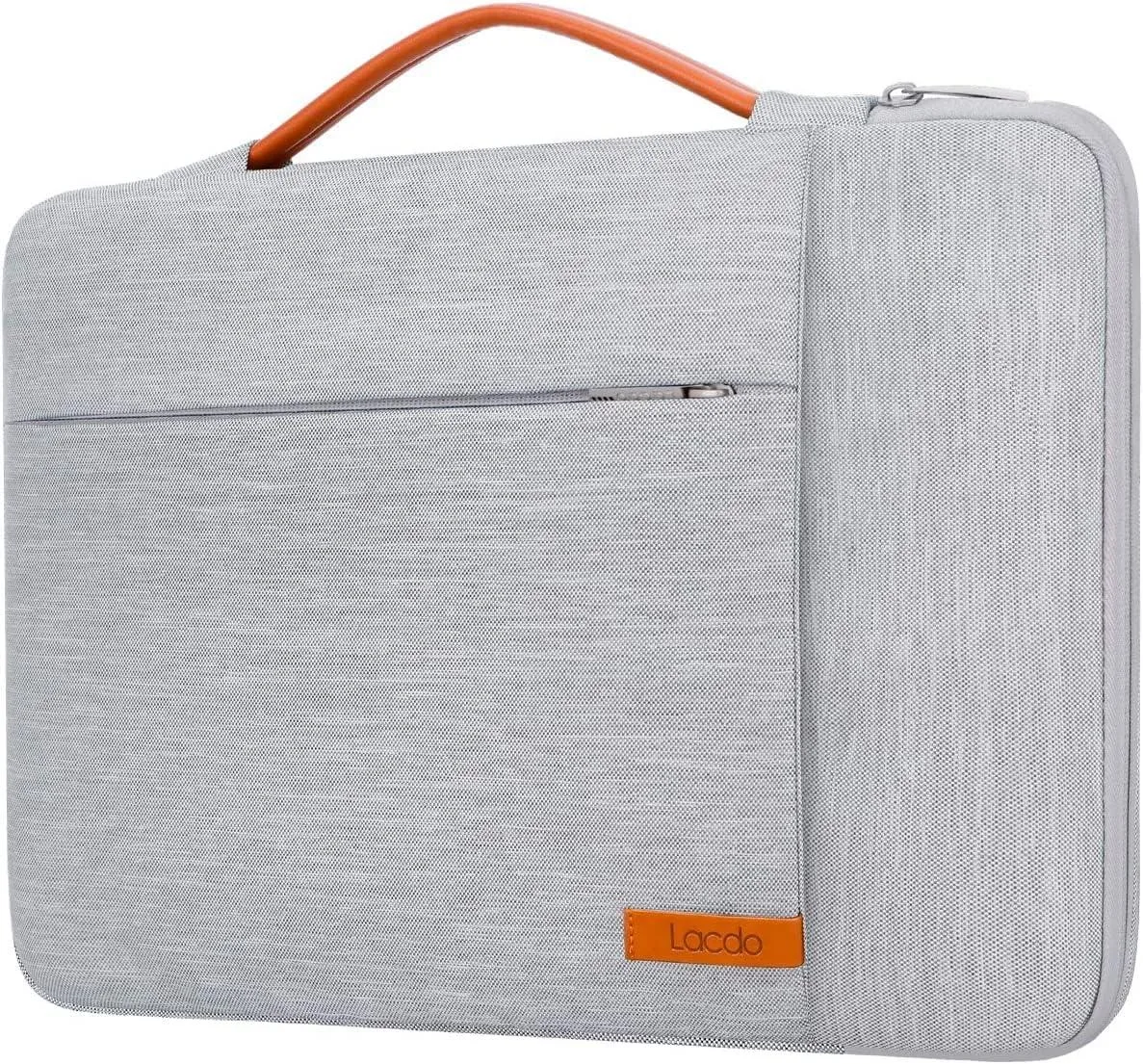  Lacdo B1A79C2 15.6 inch Laptop Sleeve Case Blue Lenovo IdeaPad Gray — product photo