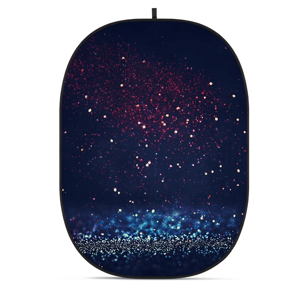 Glow Edge Glow Edge CBA-TB0010 5x6.5' Fabric Collapsible Backdrop Bokeh Textured — product photo