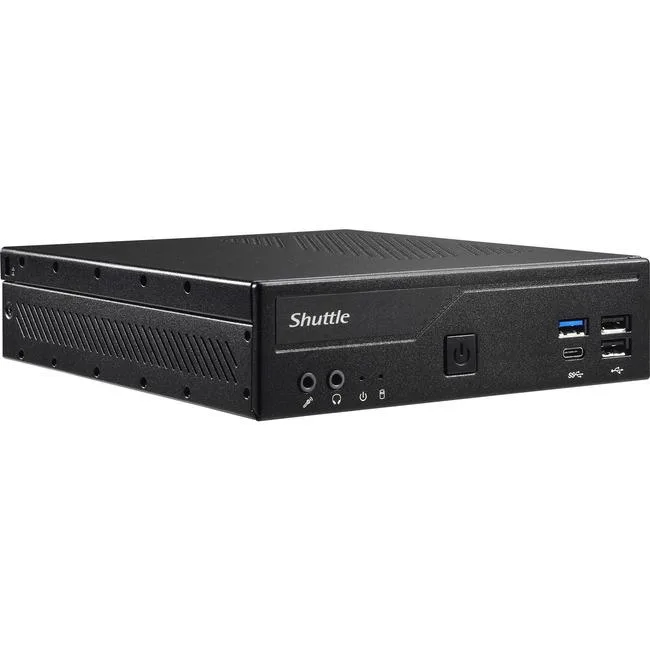 Shuttle Computer Shuttle Computer DH610 barebone pc LGA1700 H610 64GB DDR4 1.3L — product photo
