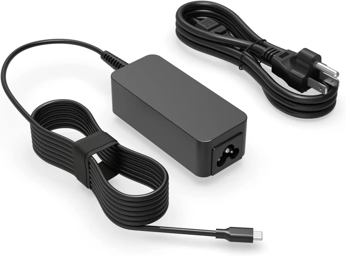 ebest ebest 45W USB-C AC Adapter for HP Chromebook x360 11 14 — product photo