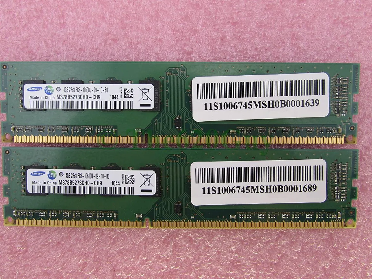 SAMSUNG SAMSUNG M378B5273CH0-CH9 8GB 2x4GB DDR3 1333 desktop RAM — product photo