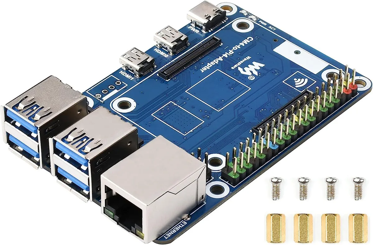 WaveShare WaveShare Compute Module 4 to Raspberry Pi 4B Adapter — product photo