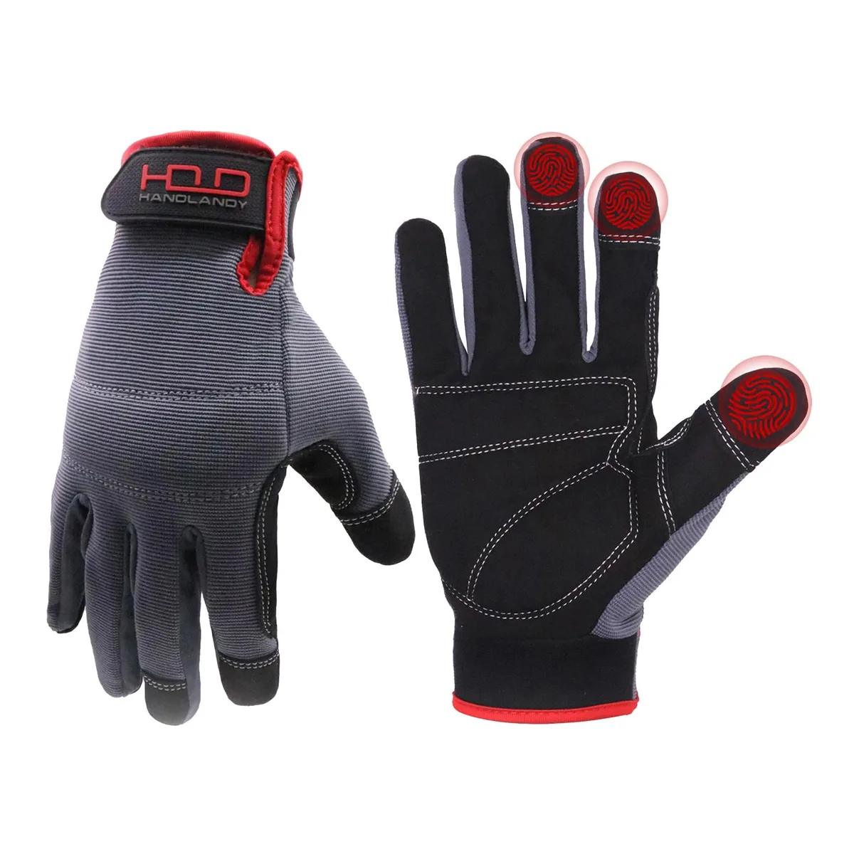 HANDLANDY 5972 Glove Large Grey — product photo