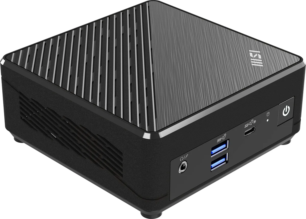 MSI MSI Cubi N ADL-021US desktop PC Intel N100 4GB DDR4 128GB SATA SSD Windows 11 Pro — product photo