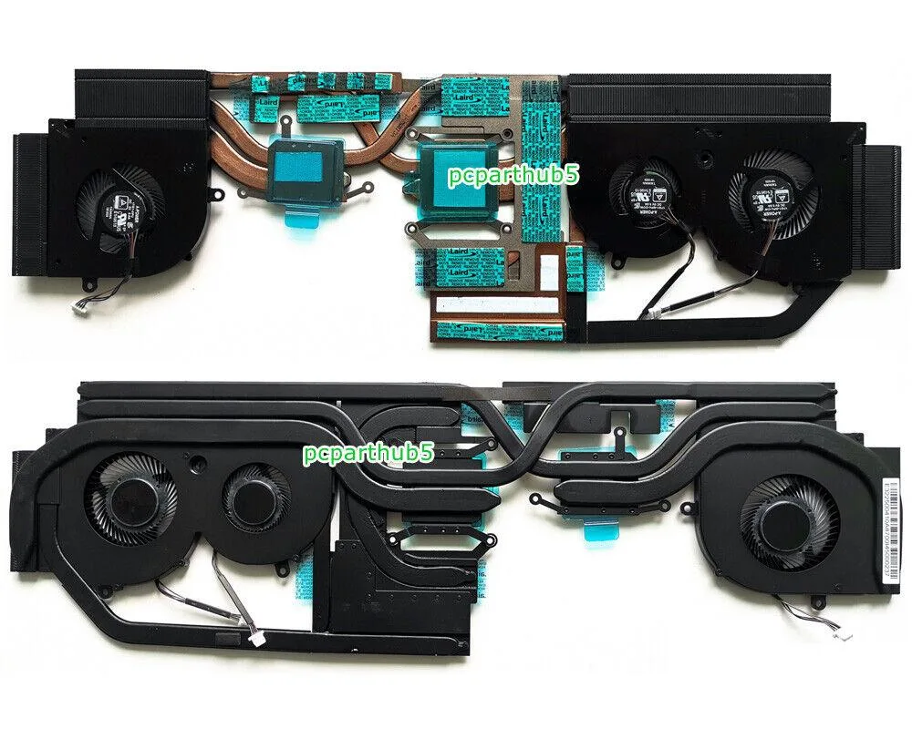NShi NShi GS75 laptop cooling pad 4-pin 5V fan with heatsink — product photo
