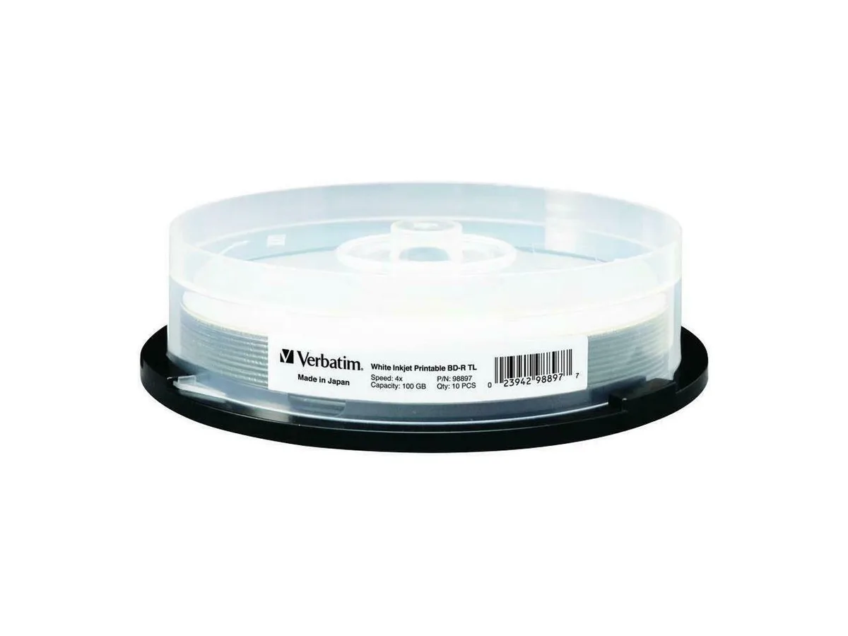VERBATIM VERBATIM 98897 BD-R 100 GB 4x 10-pack spindle — product photo