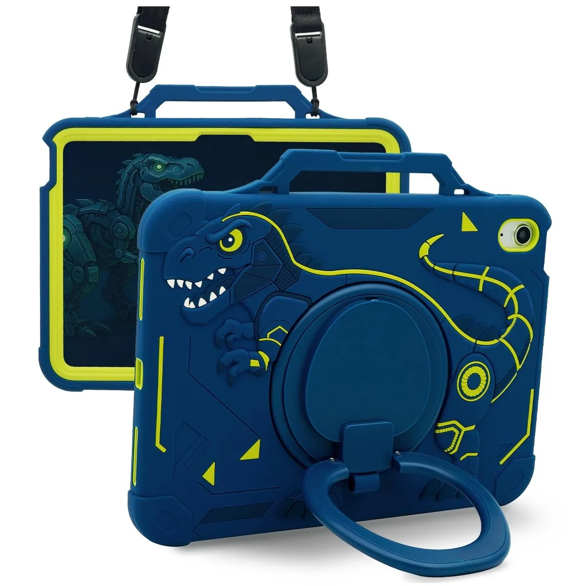 NidoPaz iPad A16 11 2025 & 10th Gen 10.9 2022 Case Blue — product photo