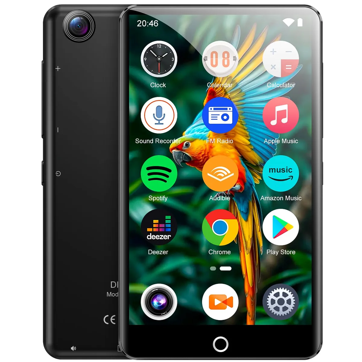  Conrain M301 80GB MP3 Player 4.02" Android 9.0 13MP Camera — product photo