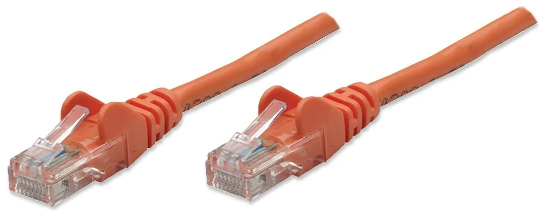 Intellinet Network Solutions Intellinet Network Solutions Cat5e UTP Ethernet Cable 35 ft Orange — product photo