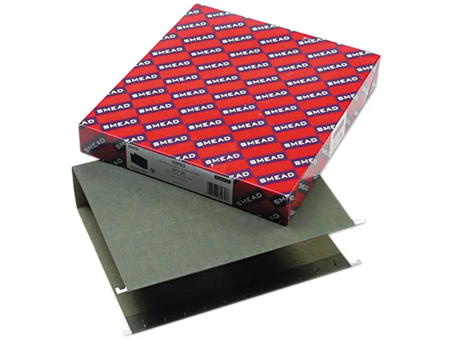 Smead Smead 64279 Box Bottom Hanging File Folders Letter Green 11pt 25pk — product photo