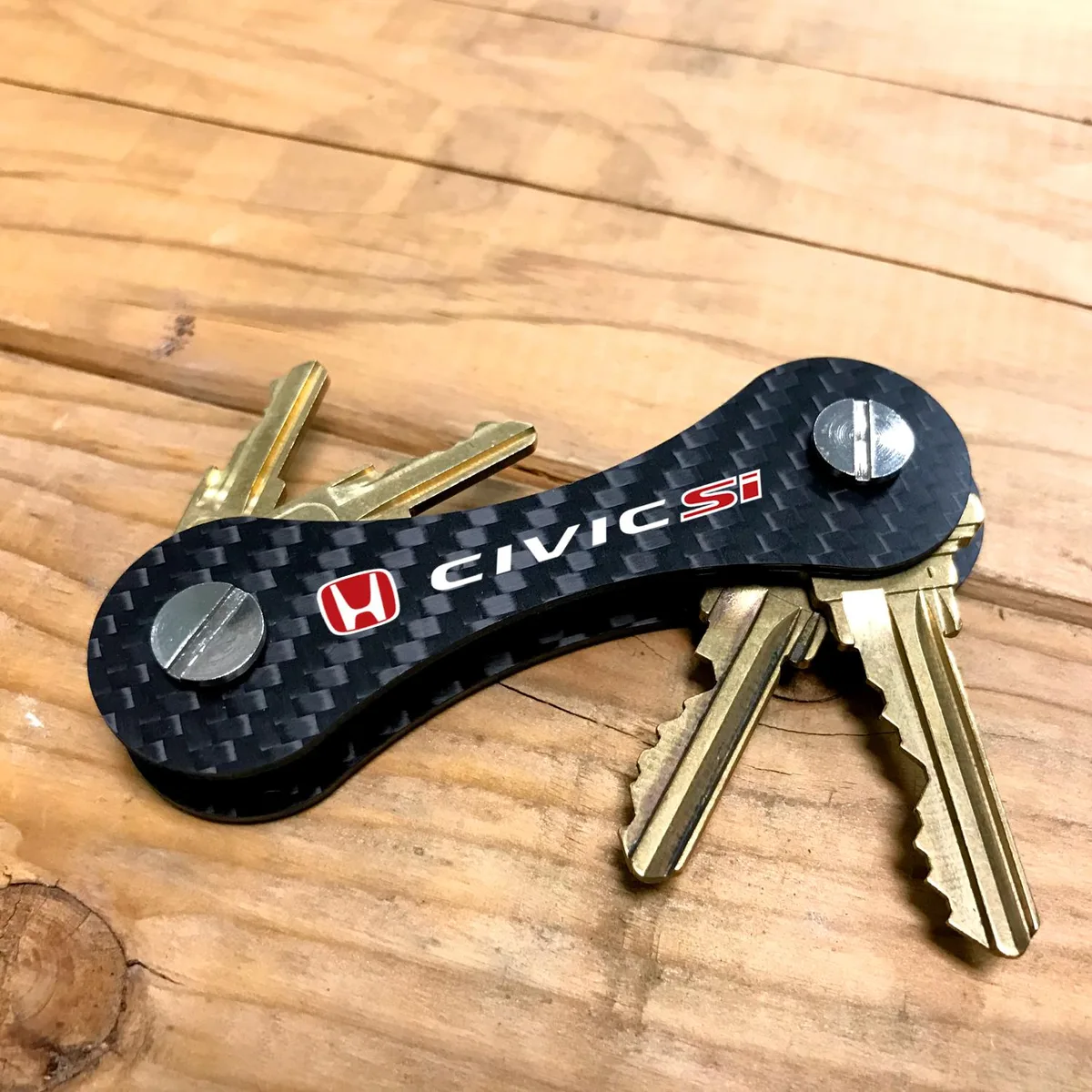 iPick Image, LLC iPick Image, LLC Honda Civic Si Carbon Fiber Key Organizer 12 Keys — product photo
