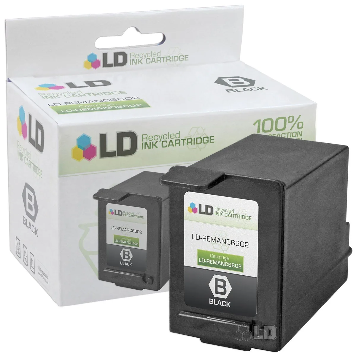 LD Products LD Products Remanufactured Ink Cartridge C6602A Black 750 Pages — product photo
