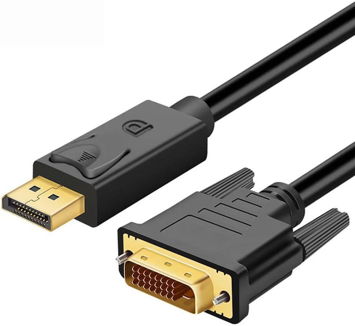 Vszerda Vszerda DisplayPort to DVI cable 6 ft male to male — product photo