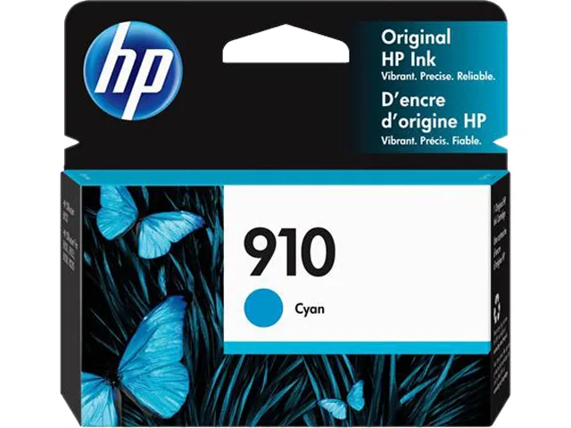 HP HP 910 3YL58AN#140 Cyan Ink Cartridge (Genuine Brands) — product photo