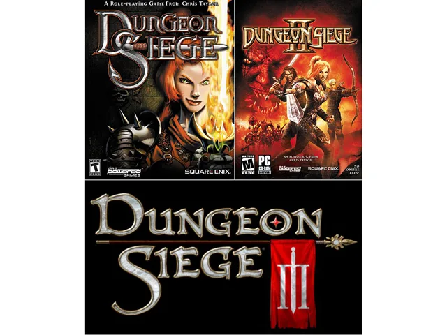 SQUARE ENIX USA SQUARE ENIX USA SEBUN1 Dungeon Siege Triple Pack downloadable game — product photo