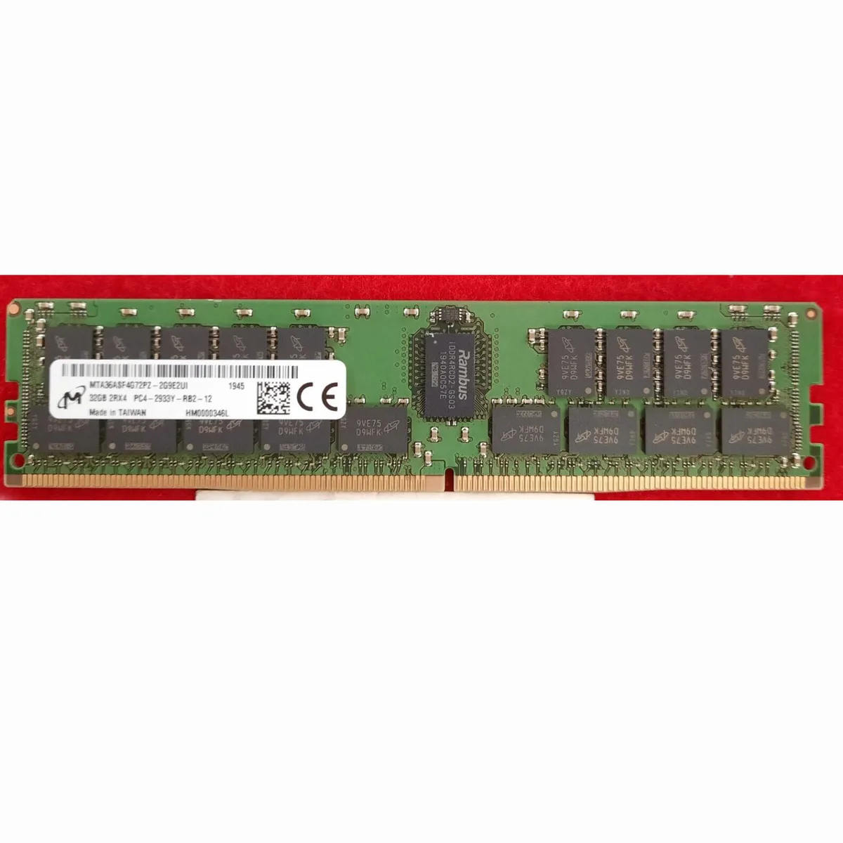 Micron Technology, Inc. Micron Technology, Inc. MTA36ASF4G72PZ-2G9E2 32 GB DDR4 RDIMM accessory — product photo