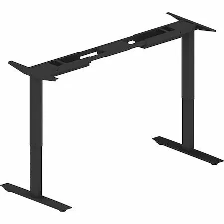 Lorell Lorell LLR25970 Sit-to-Stand Two-Tier Base 275lb 45.1in Black — product photo