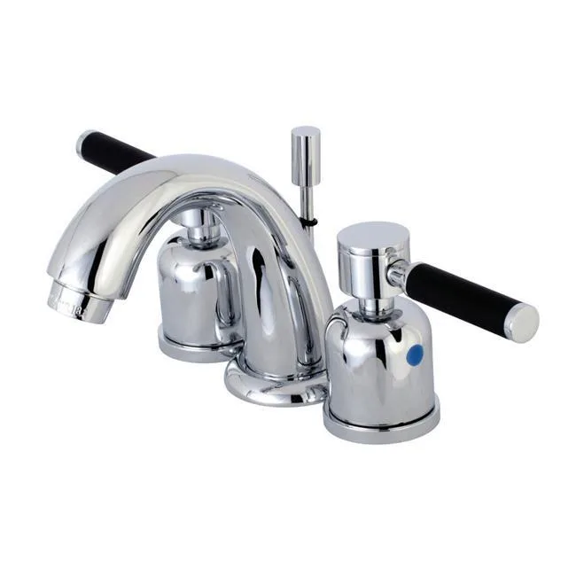 KINGSTON BRASS KINGSTON BRASS Kaiser Mini-Widespread Lavatory Faucet 8911DKL Polished Chrome — product photo