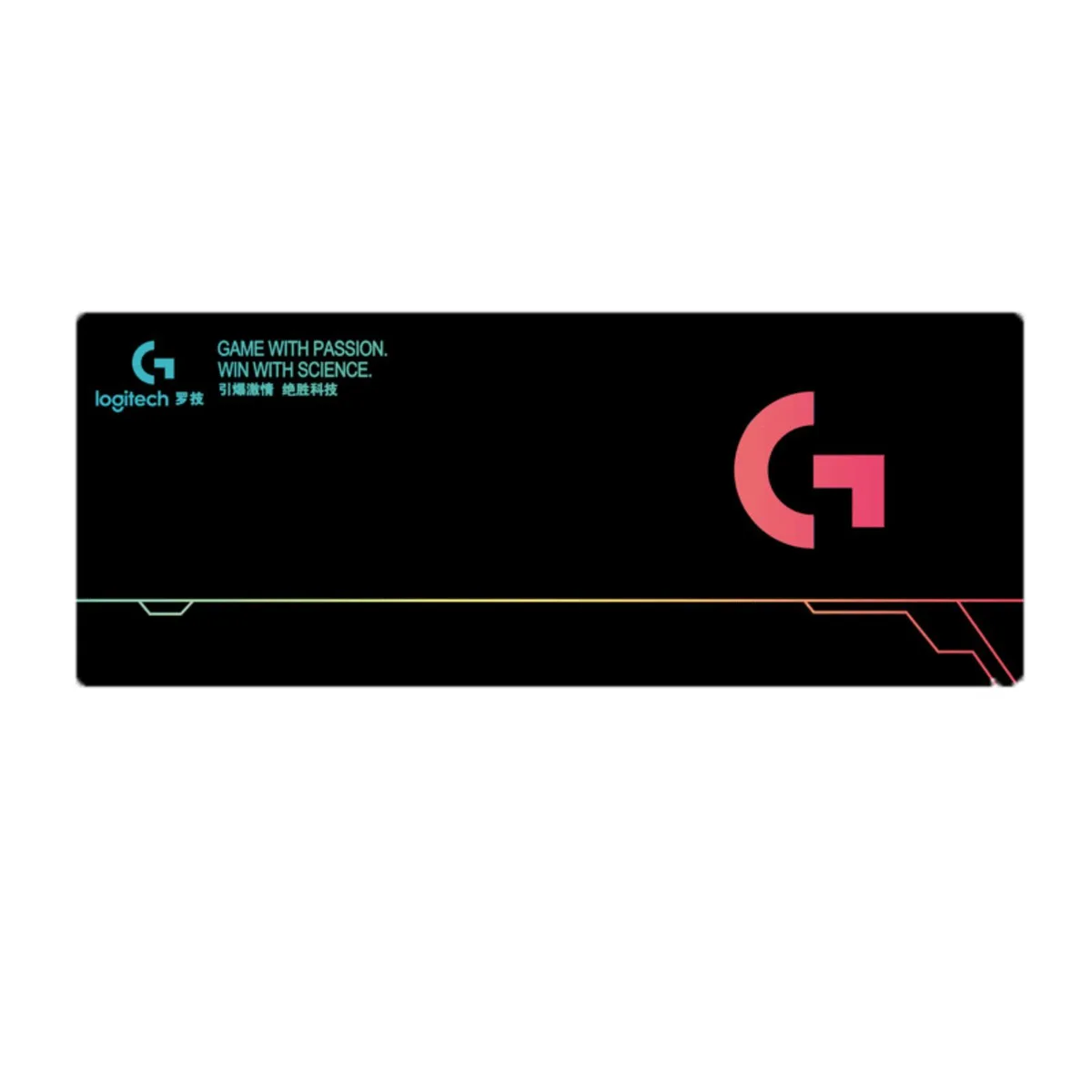 Logitech Logitech Studio Series Desk Mat 80×30 cm black pink — product photo