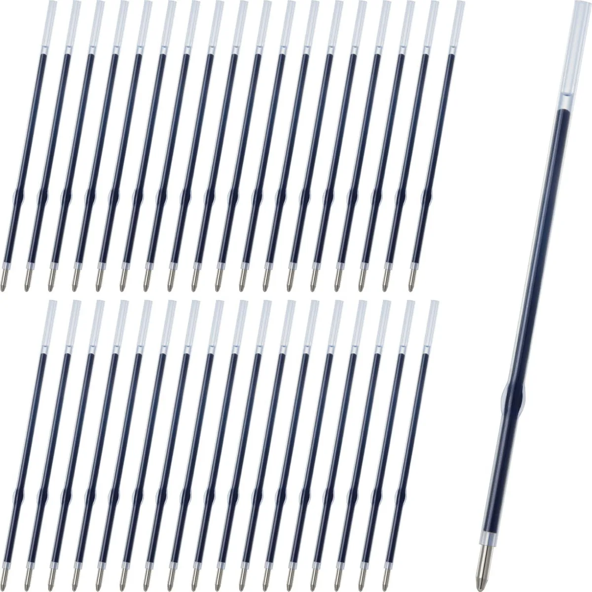  LINFANC LF-7051 Ballpoint Pen Refills Blue 1.0mm 36 Pack — product photo