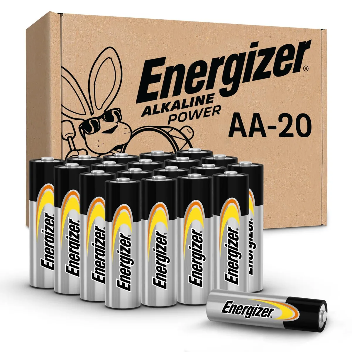 No Sew No Sew Energizer Alkaline Power AA 20 Pack 1.5V — product photo