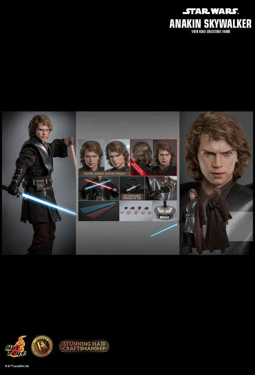 Hot Toys Hot Toys DX34AE Anakin Skywalker 1/6 action figure — product photo