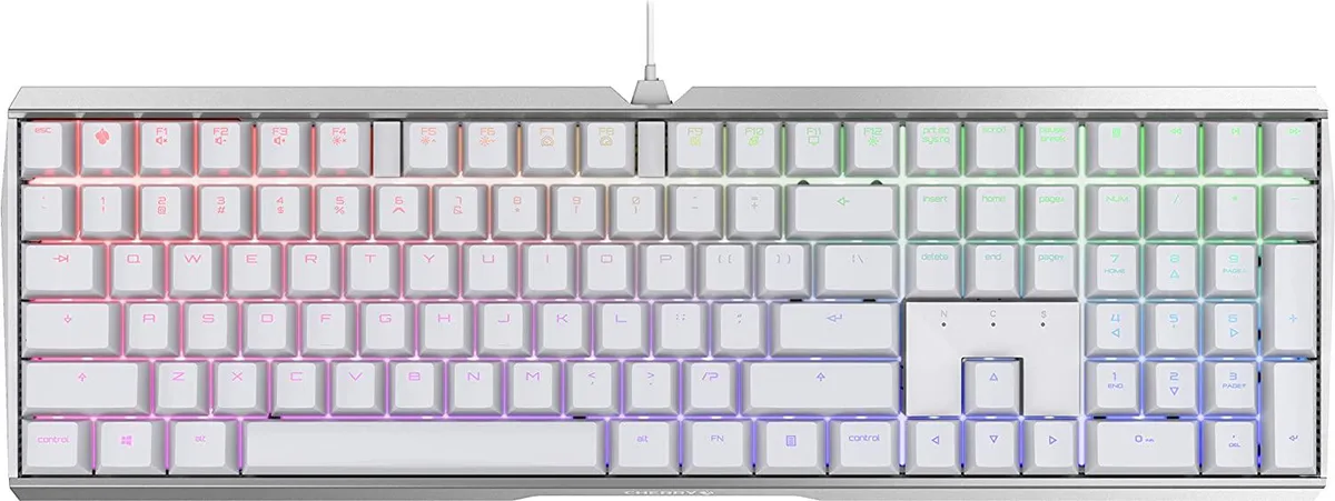 Cherry Cherry MX 3.0 S Wired Mechanical Gaming Keyboard White — product photo