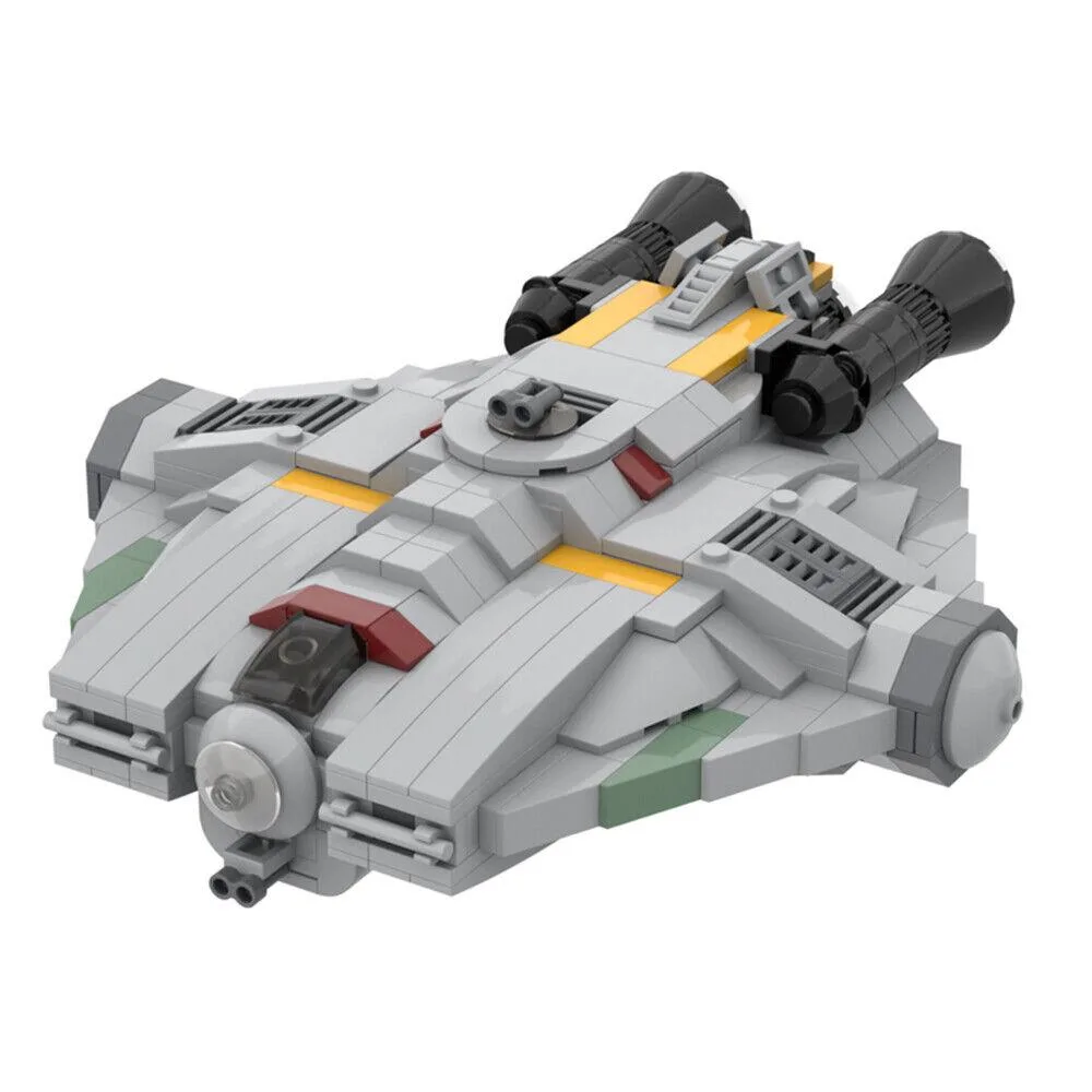 ZITIANYOUBUILD ZITIANYOUBUILD 554 Rebel's Ship Ghost Model 554 Pieces Educational Building Set — product photo