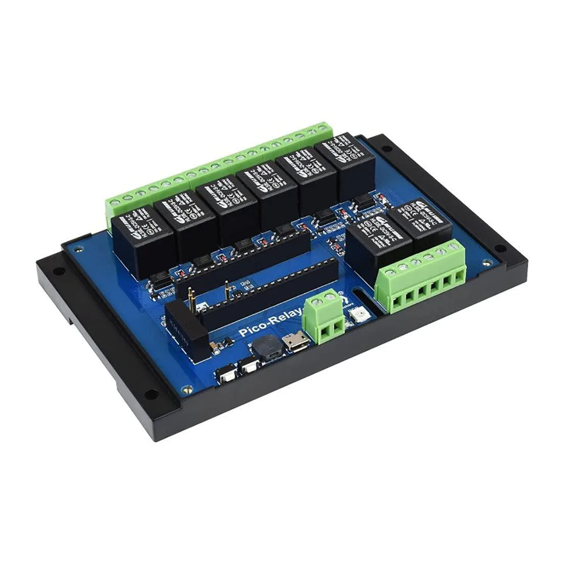 LORDWORLD LORDWORLD Industrial 8-Channel Relay Module for Raspberry Pi Pico — product photo