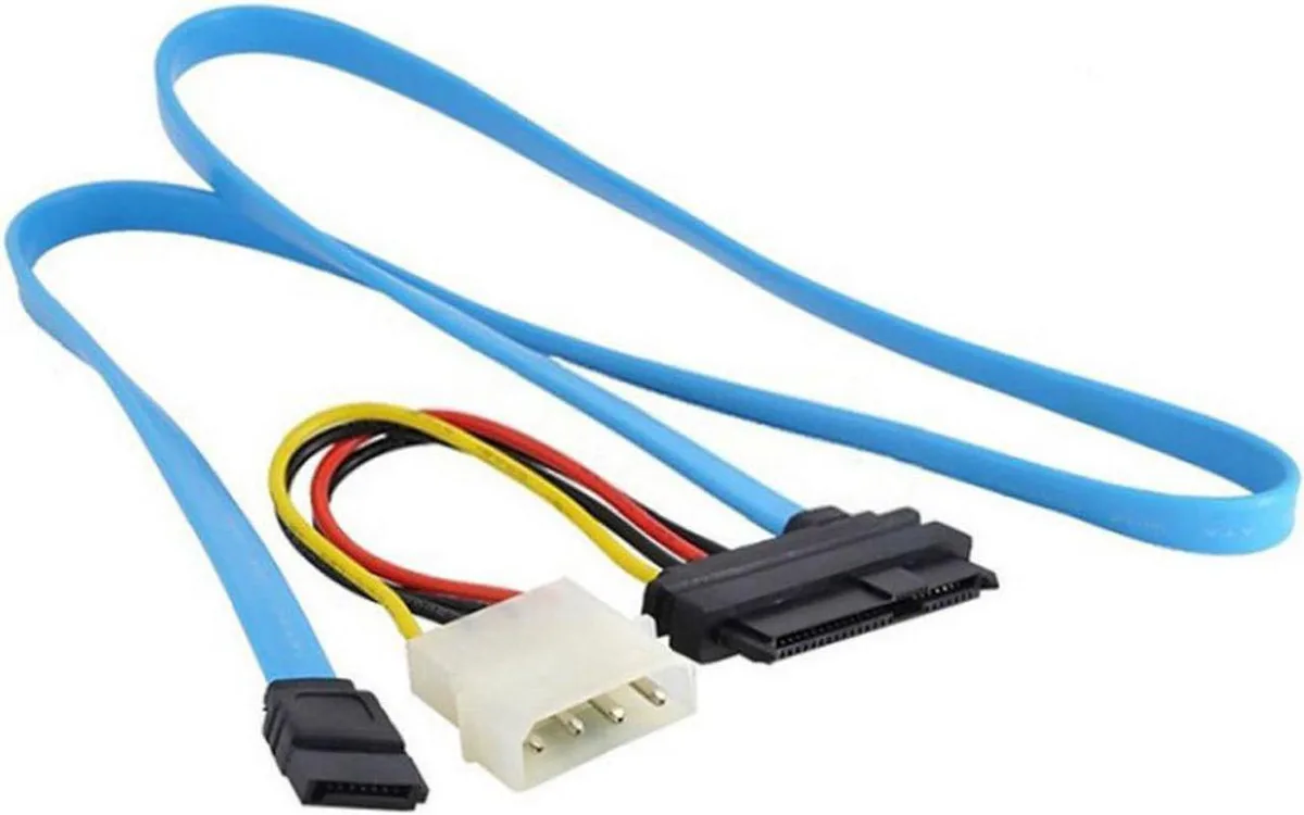 Aomoproing Aomoproing SFF-8482 SAS to SATA Adapter Cable 2.3ft 2 packs — product photo