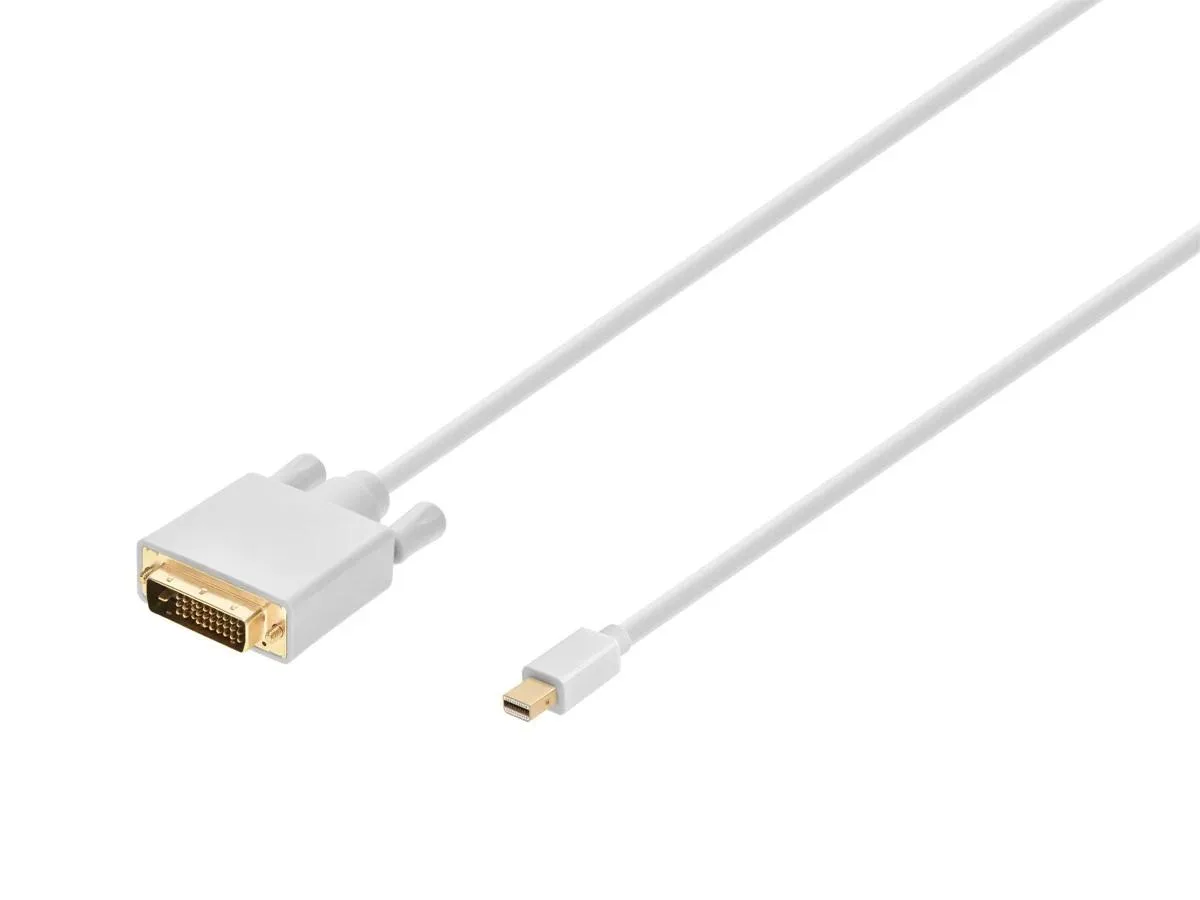 Monoprice Inc. Monoprice Inc. 106000 Mini DisplayPort to DVI cable 10ft 32AWG White — product photo