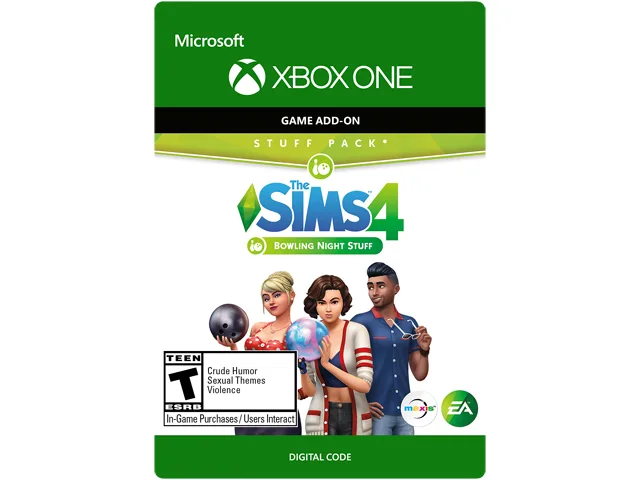 Electronic Arts Electronic Arts 7D4-00260 The Sims 4: Bowling Night Stuff downloadable game — product photo
