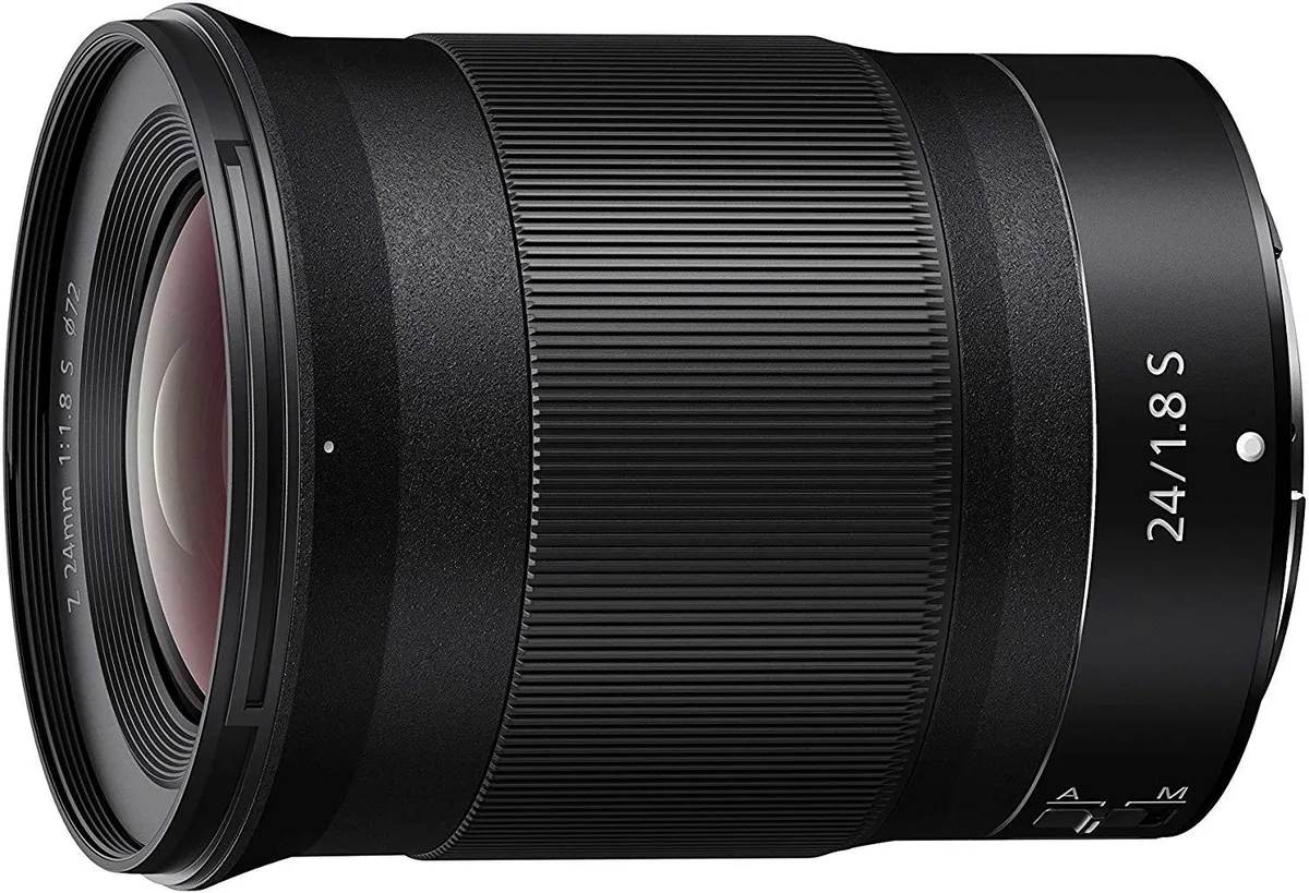 Nikon Inc Nikon Inc NIKKOR Z 24mm f/1.8 S camera lens — product photo