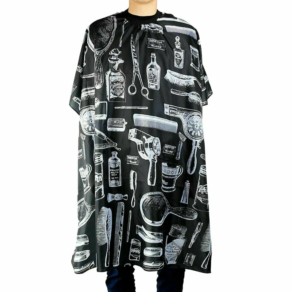 CPY CPY Hair Cutting Cape 117cm x 140cm Adjustable Waterproof — product photo